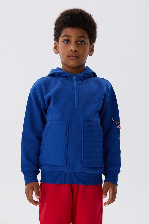Bg Store Erkek Çocuk Saks Sweatshirt - 2