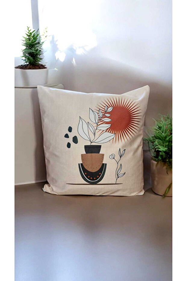 حافظة مطبوعة مزدوجة بنمط الشمس - 2