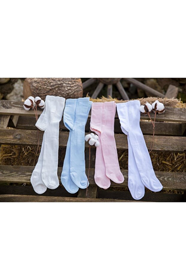 Biorganic Basic Külotlu Çorap 68235 Mavi - 1