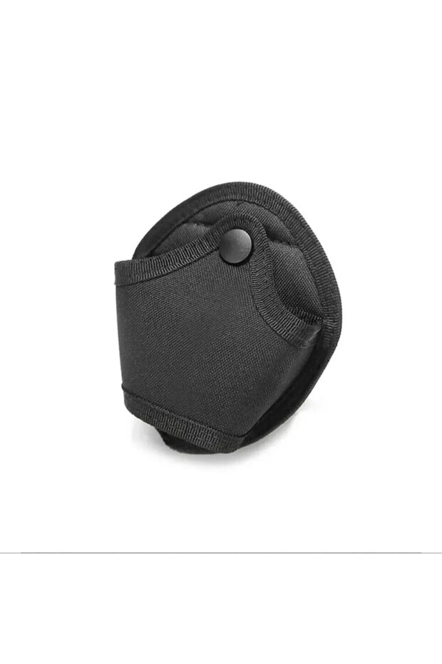 black color Tactical Handcuff Case,Officer Waist Pockets,Security Accessories Bag,fits 2inch Duty Be