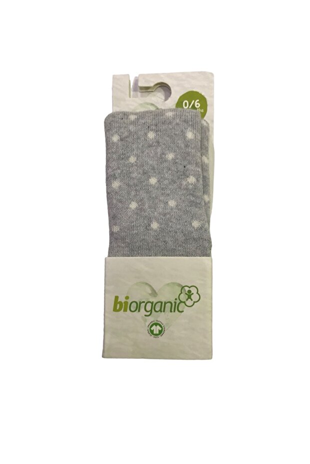 Biorganic Cute Face Towel Pantyhose 68415 Gray