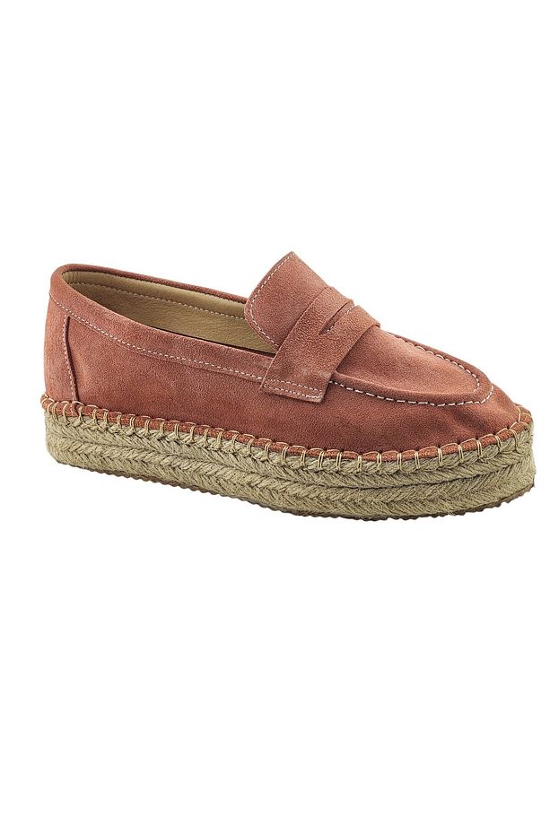 Süet Mercan Günlük  Espadril Ayakkabı - 1