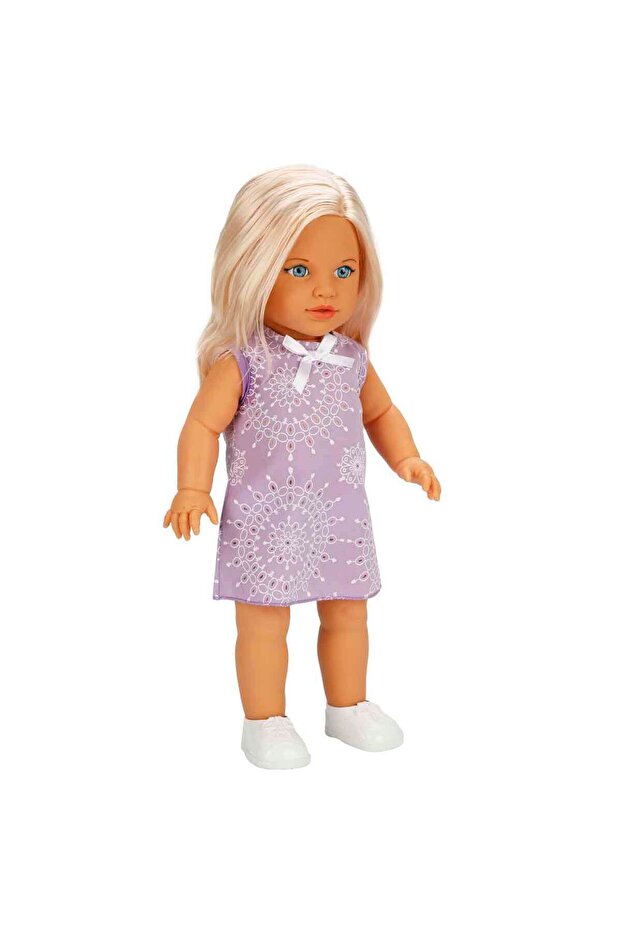 Tina Yılbaşı Bebeği 45 cm - Mor Elbiseli - 2