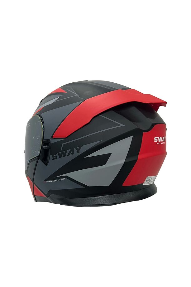 Kask Sw 912 C1 Red Çene Açılır - 5
