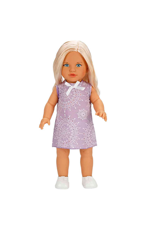 Tina Yılbaşı Bebeği 45 cm - Mor Elbiseli - 1