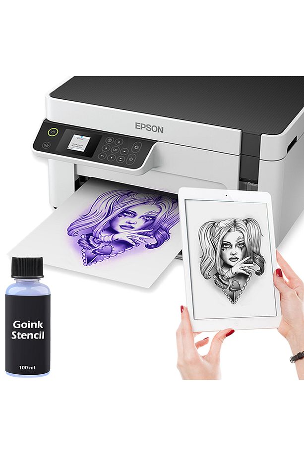 Dövme Transfer Mürekkebi Stencils 100 ml - 1