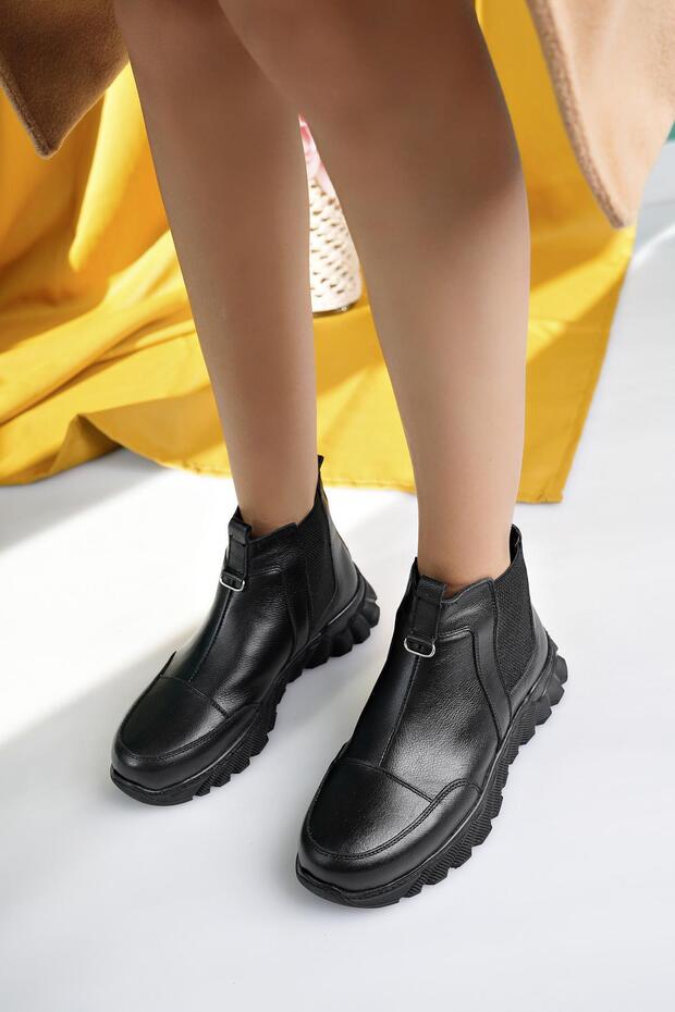Genuine Leather Women's Casual Boots DC2624