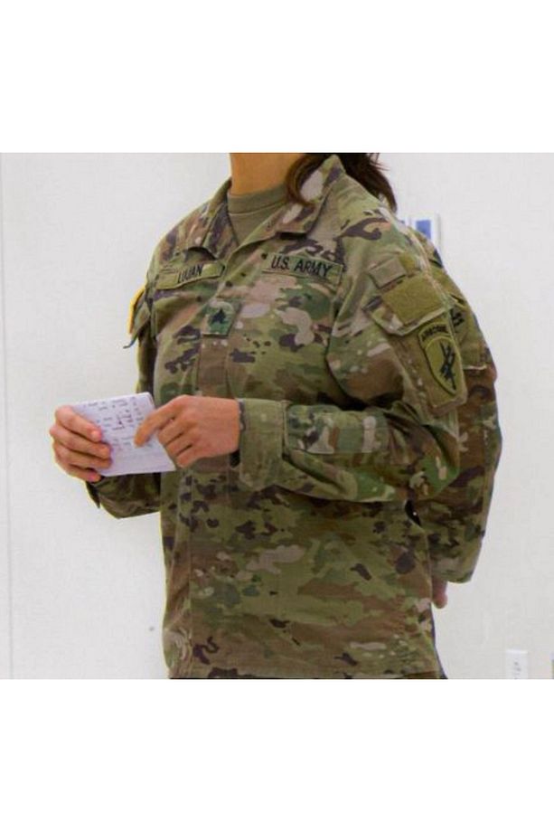 US Army Multicam Kamuflaj+Havacı Rütbe Peç Unisex (S Beden) - 2