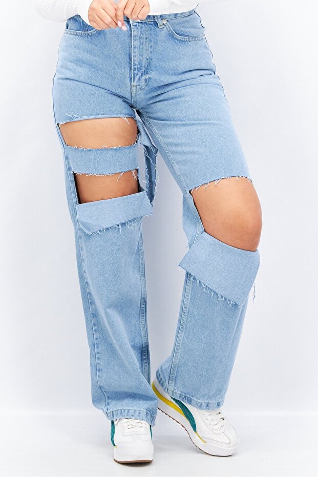 Women Regular Fit Washed Non Stretchable Denim Jeans, Blue