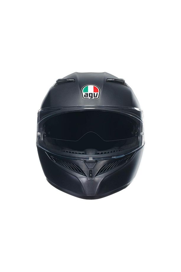 K3 Mono Matt Black Kapalı Kask - 2