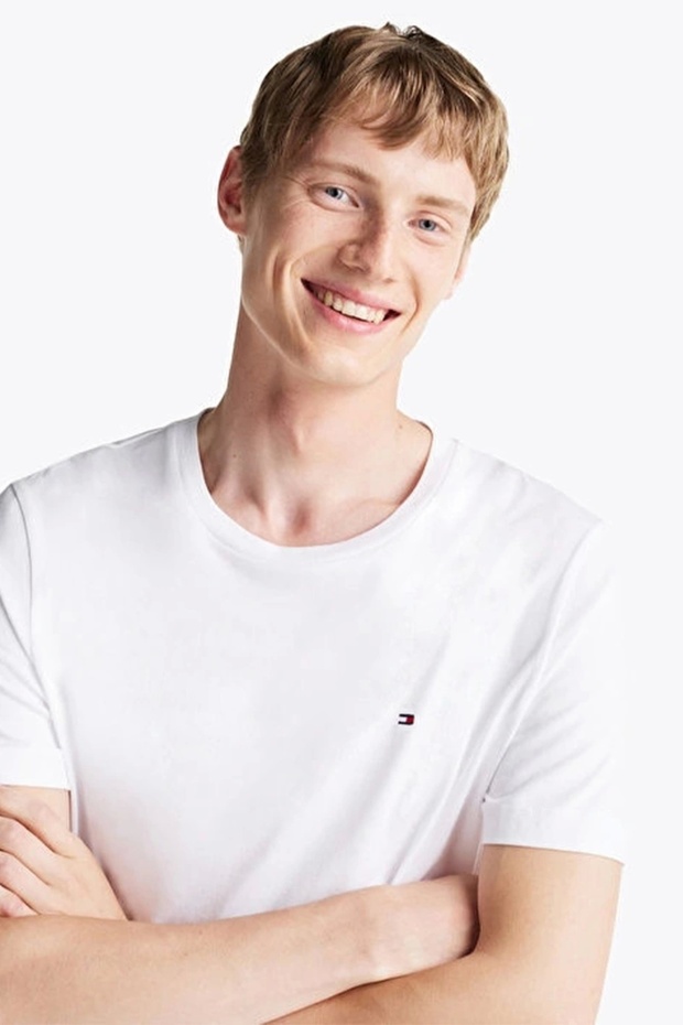 ESSENTIAL REG FIT SOLID TEE - 4
