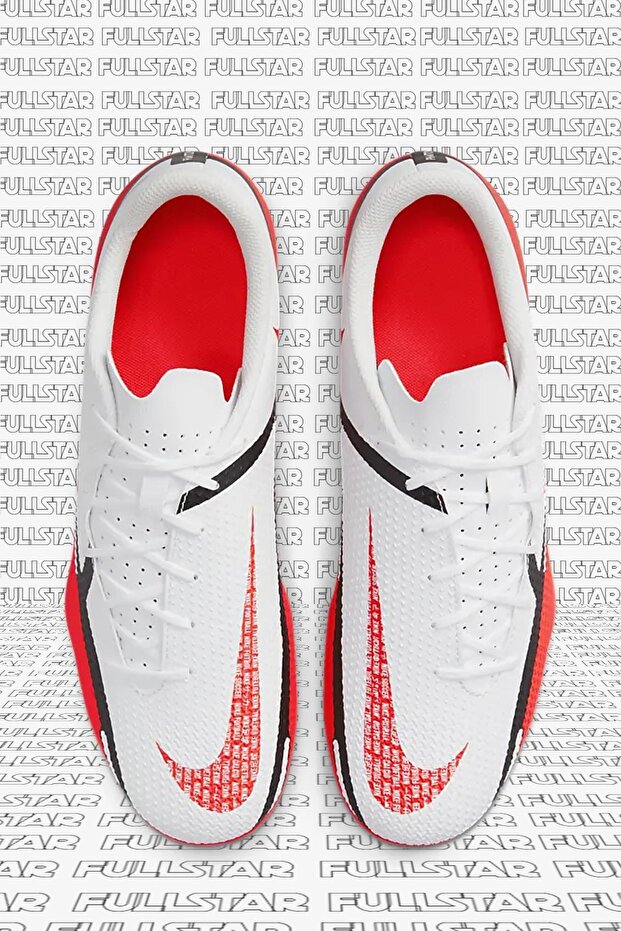 Phantom G. T. 2 Club F. G. / M. G. Unisex Soccer Shoes Beyaz Kırmızı Krampon - 5