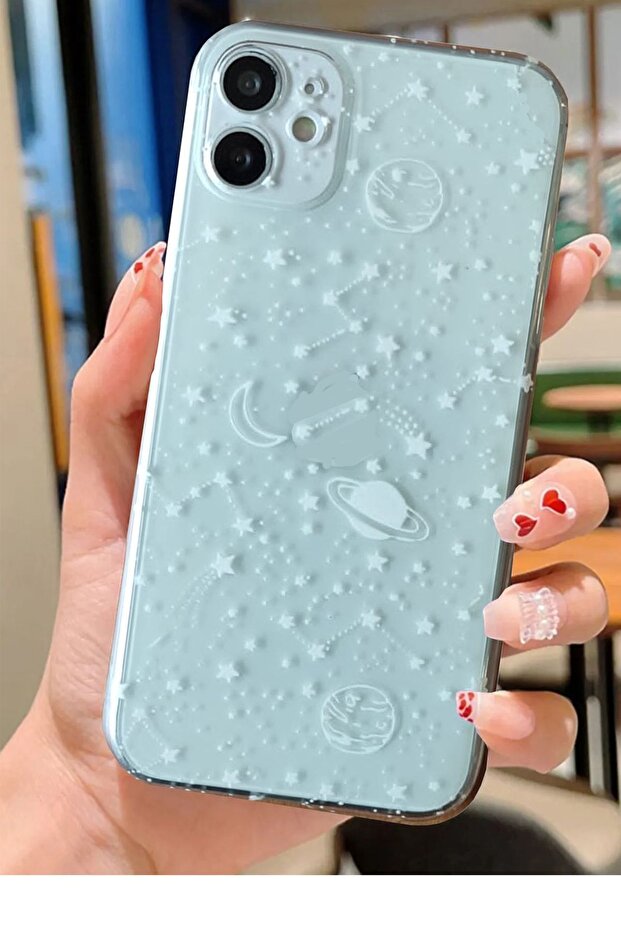 حافظة سيليكون شفافة متوافقة مع هاتف آيفون 11 - 1