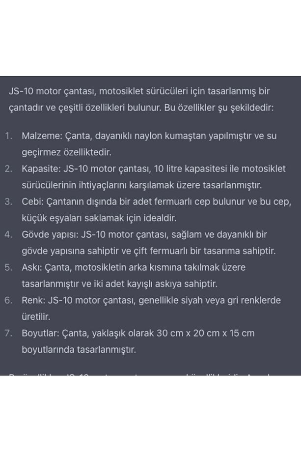 Js-10 Racıng Yan Çanta - 3