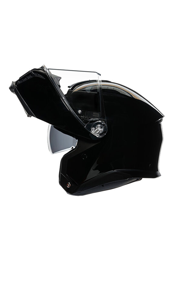 Tourmodular Solid Mplk Black Çene Açılır Kask - 5