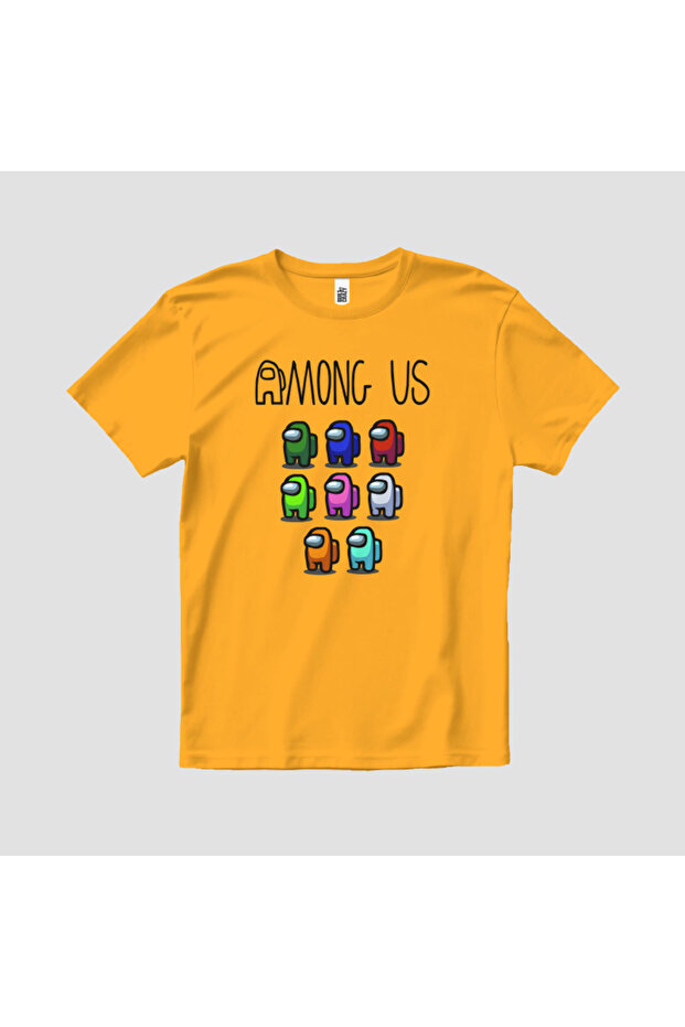 Among Us Character Unisex Kids T-Shirt