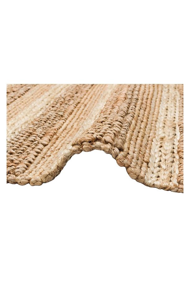 Netra S-1410 Natural Xw Farklı Örgü Dokusuna Sahip El Dokuma Naturel Jüt Hasır Halı - 2
