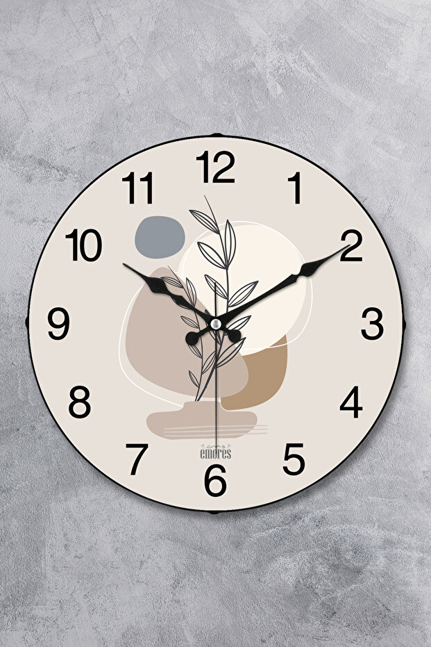 36 cm Decorative Real Glass Bombe Silent Mechanism Wall Clock