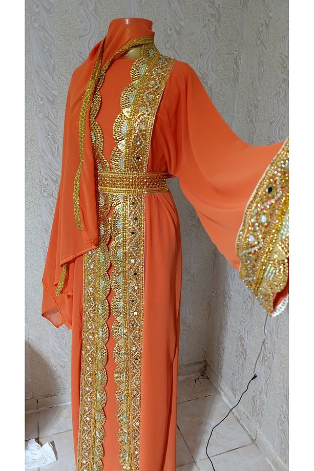 Yöresel abaya takımı - 2