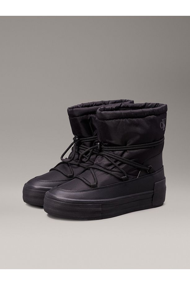 Kadın Vulc Flatform Snow Boot - Şık Ve Sıcak Kışlık Tasarım - 6