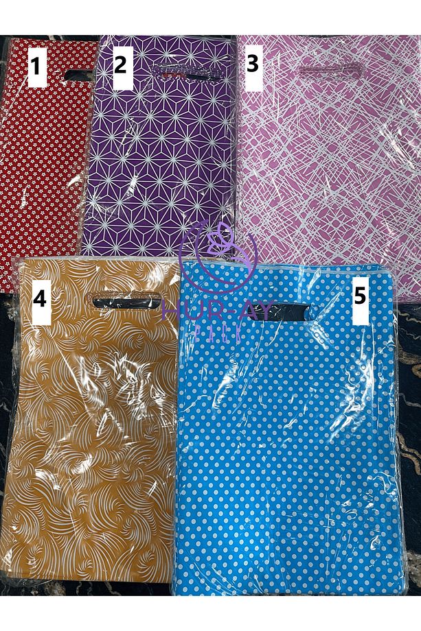 50 Adet /25x35 Cm / Desen Seçiniz !!! / Elgeçme / Hediyelik / Sedef Poşet - 1