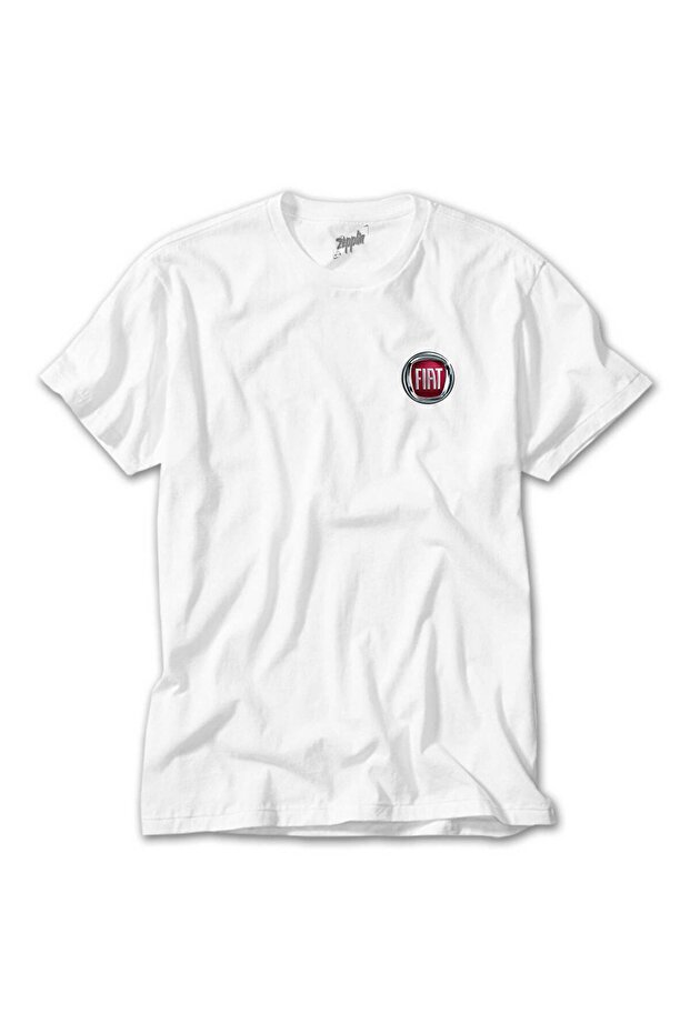 Fiat Logo White T-Shirt