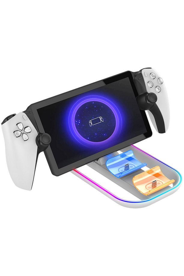 İpega PG-P5P03 3in1 Ps Portal/PS5 Dualsense RGB Şarj İstasyonu Dock - 4