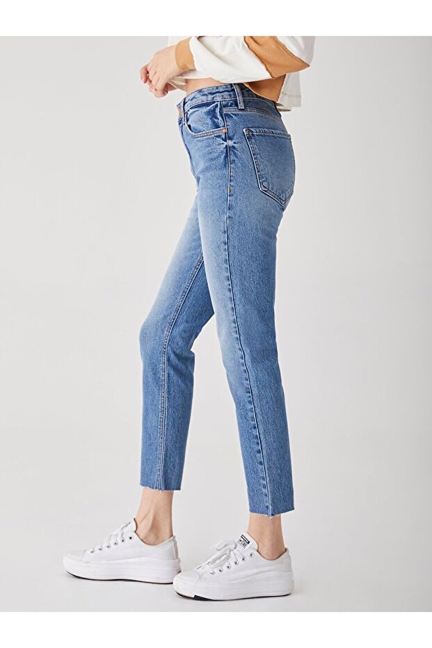 Ronna Mıd Rıse Slım Pantolon - 4