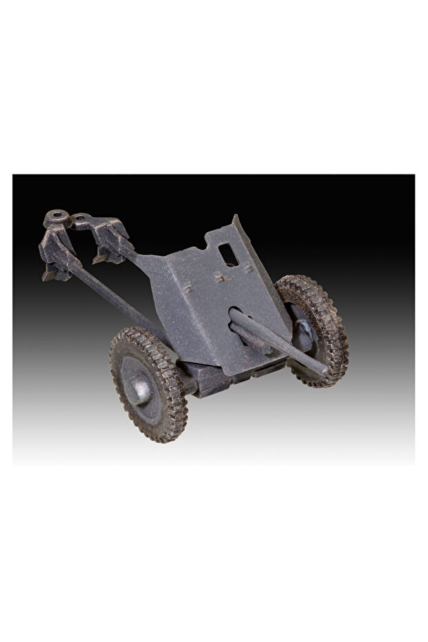 Maket Model Kit Askeri Krupp Protze Kfz 69 3,7cm Pak 03344 - 5