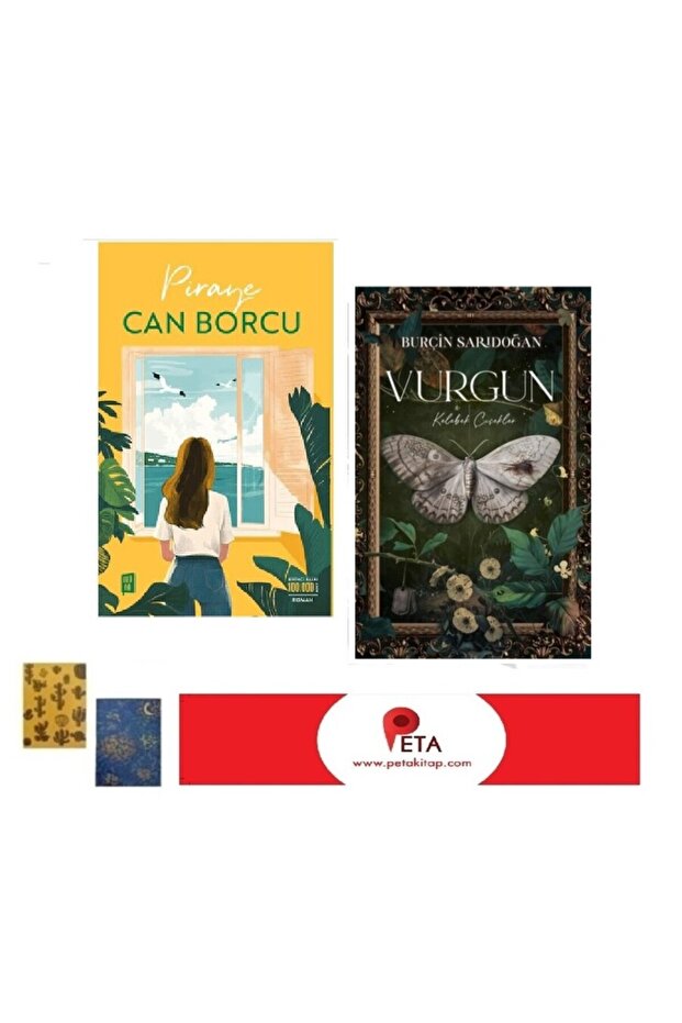 Set-can Borcu - Vurgun 1 Kelebekler (2 Notebooks - Gift)