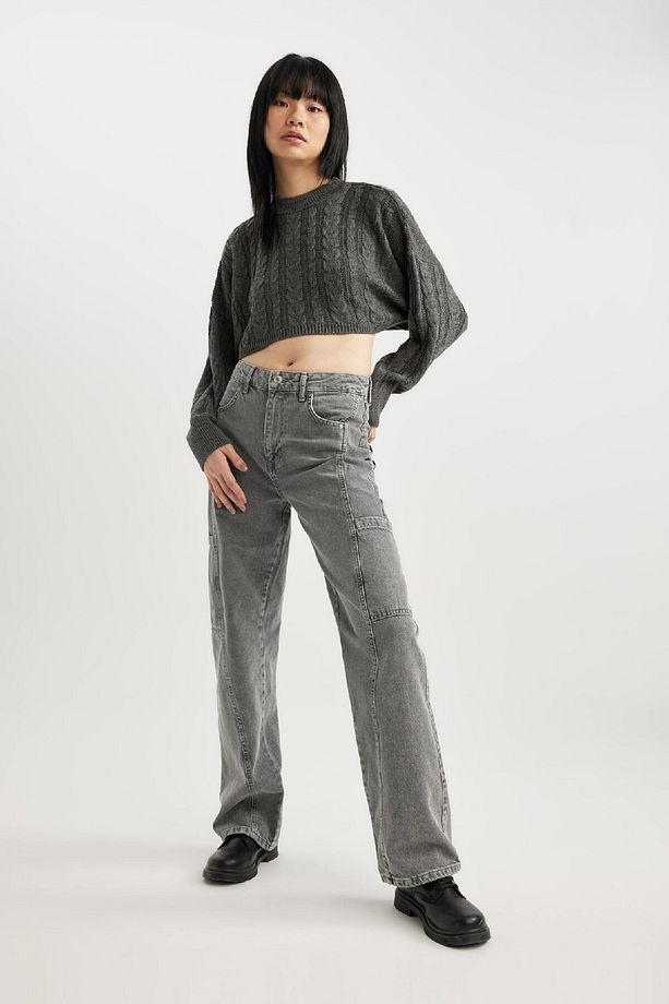 Coool Regular Fit Bisiklet Yaka Triko Kazak T4518az23wn - 5