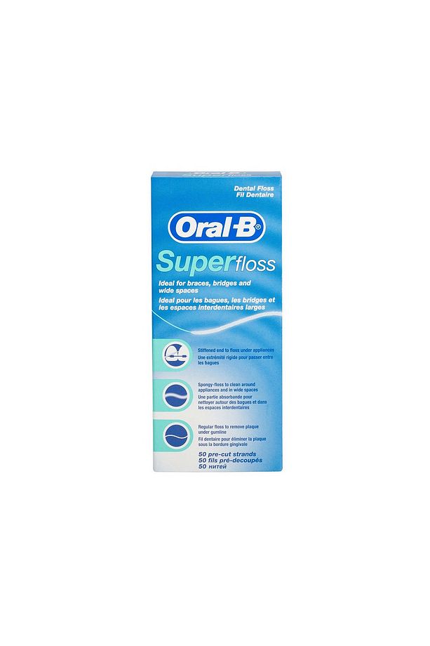 Diş Ipi Super Floss 50 Adet - 1