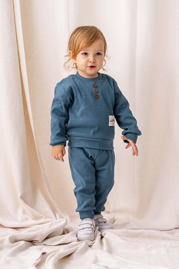 Baby and Children's Clothing 2-Piece Top and Bottom Set