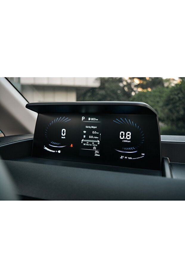 Hyundai Staria Digital Instrument Compatible 9H Nano Screen Protector Film 2023 2024