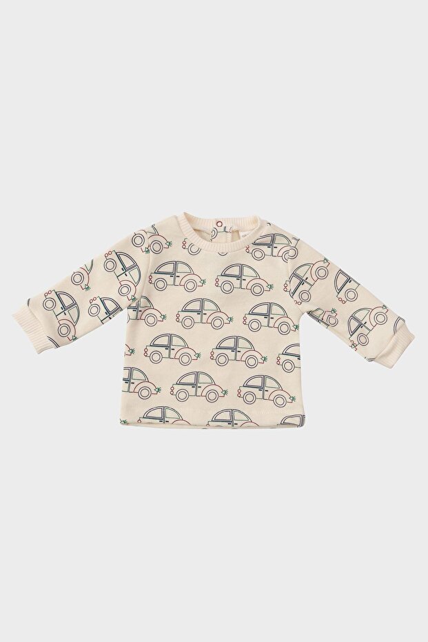 Bg Store Baby Boy Yellow Sweatshirt 22Fw0Lt8406