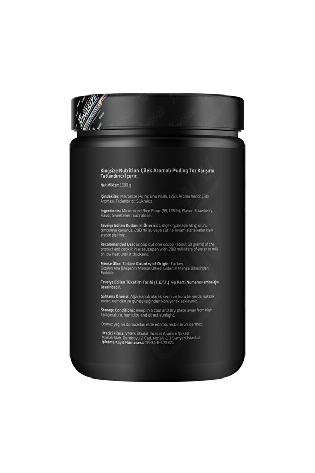 Rice Pudding 1500 gr - Çilek - 3