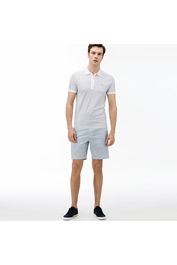 Erkek Mavi Bermuda - 1