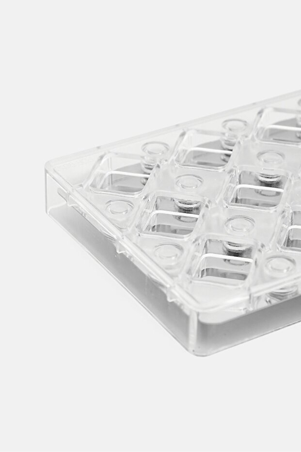 Magnetic Chocolate Mold Rectangular, Transparent - 3