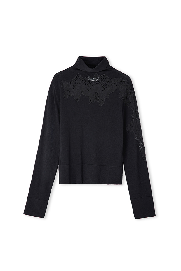 Dantel mix triko - 3