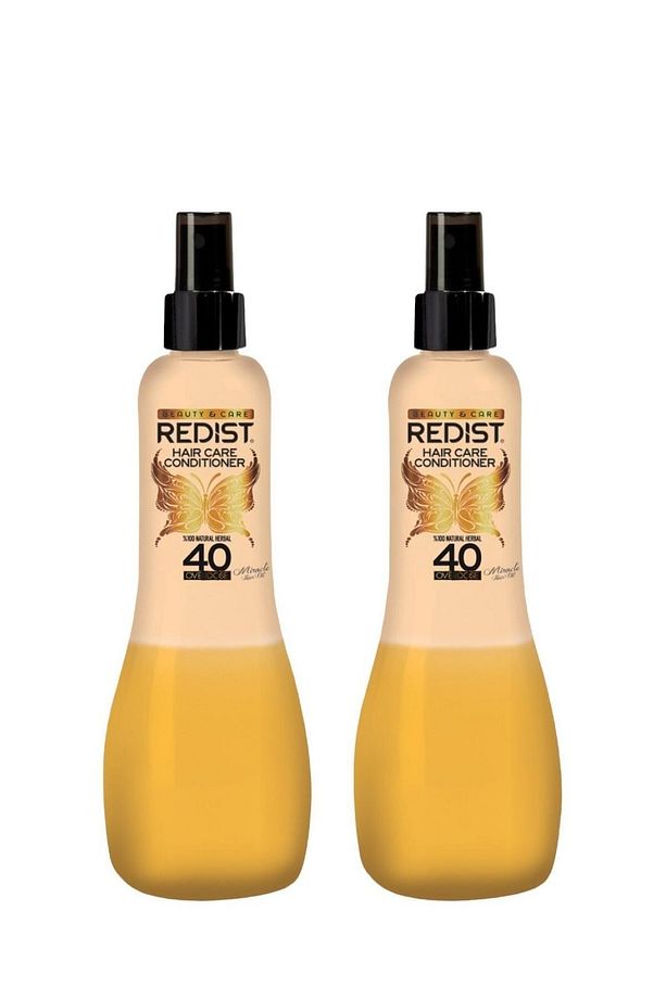 2x 40 Bitkili 2 Fazlı Saç Kondisyoneri Fön Suyu 400 Ml - 2
