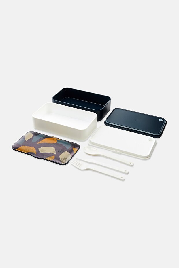 Bento Lunch Boxes, Navy - 2