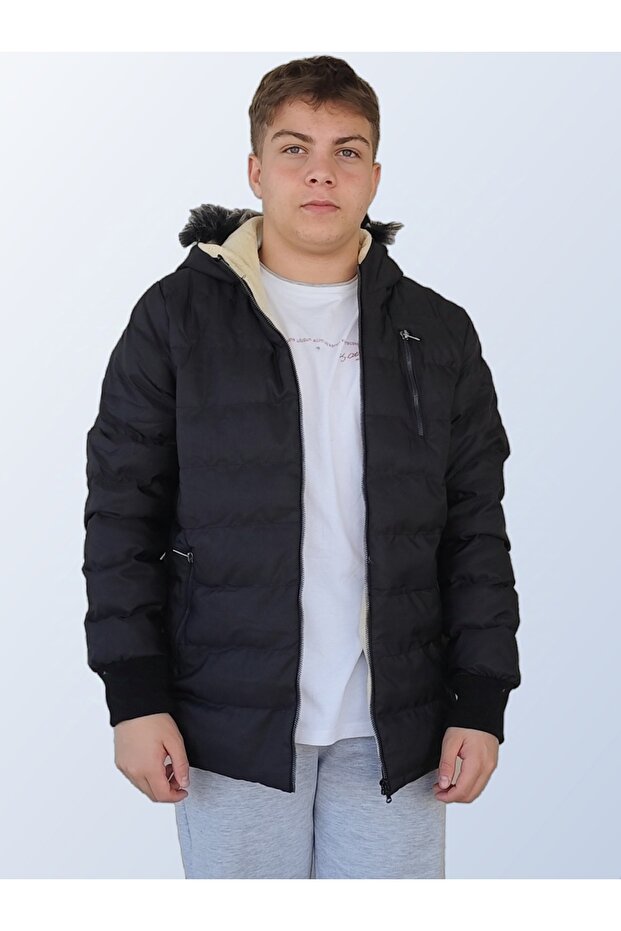 Sotina Black Children's Coat – Besa Trend