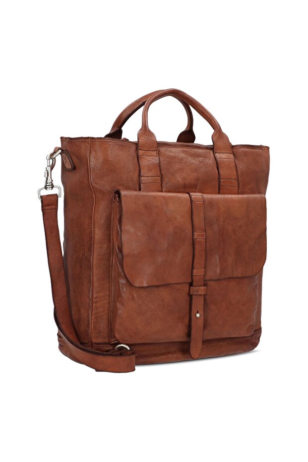 Handtasche Leder 32 cm - 2