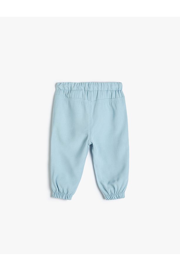 Basic Jogger Pantolon Viskon Kumaş - 2
