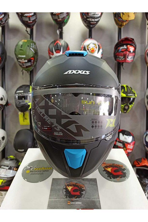 Gecko SV B1 Mat Renkli Çene Açılır Kask - 4