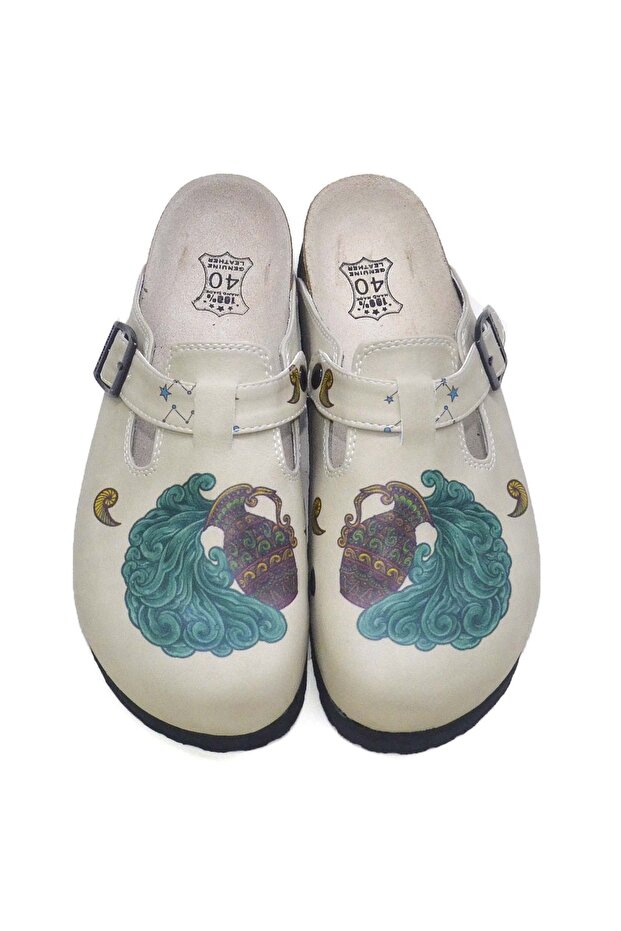 667 Model Kova Zodiac Patterned Cute Slippers from the 600 Series