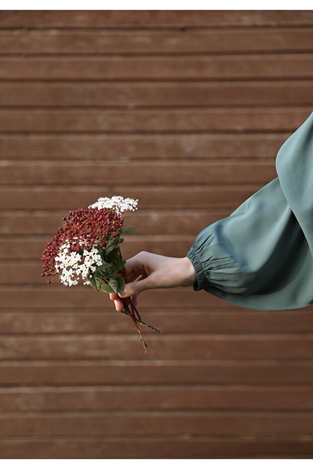 Mavera Elbise - Mint - 3