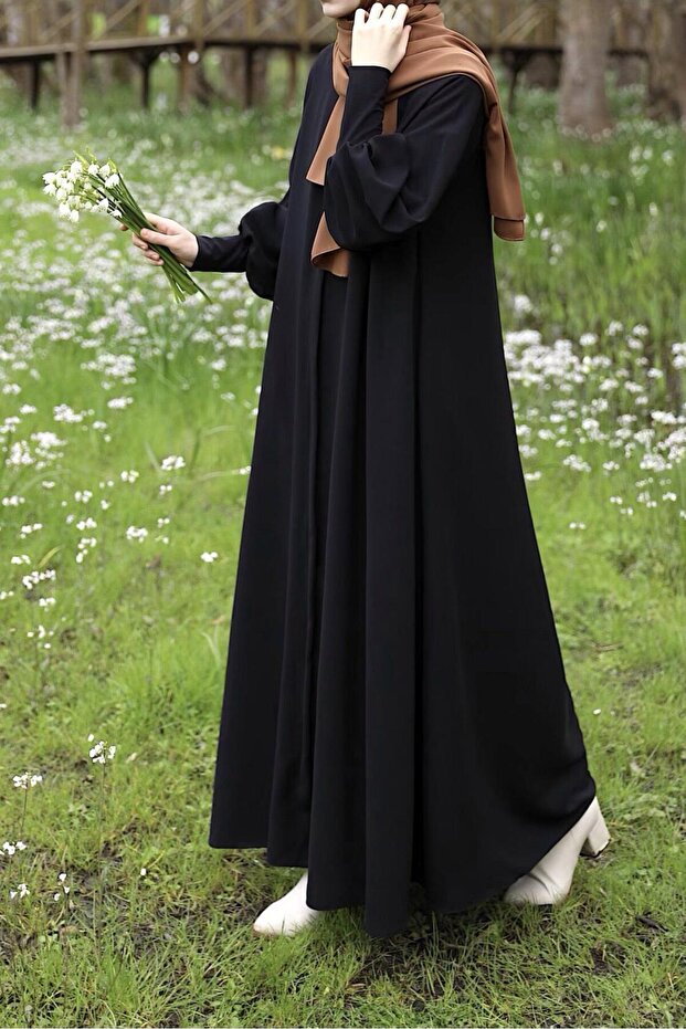 Sendy Kol Ferace- Siyah - 6