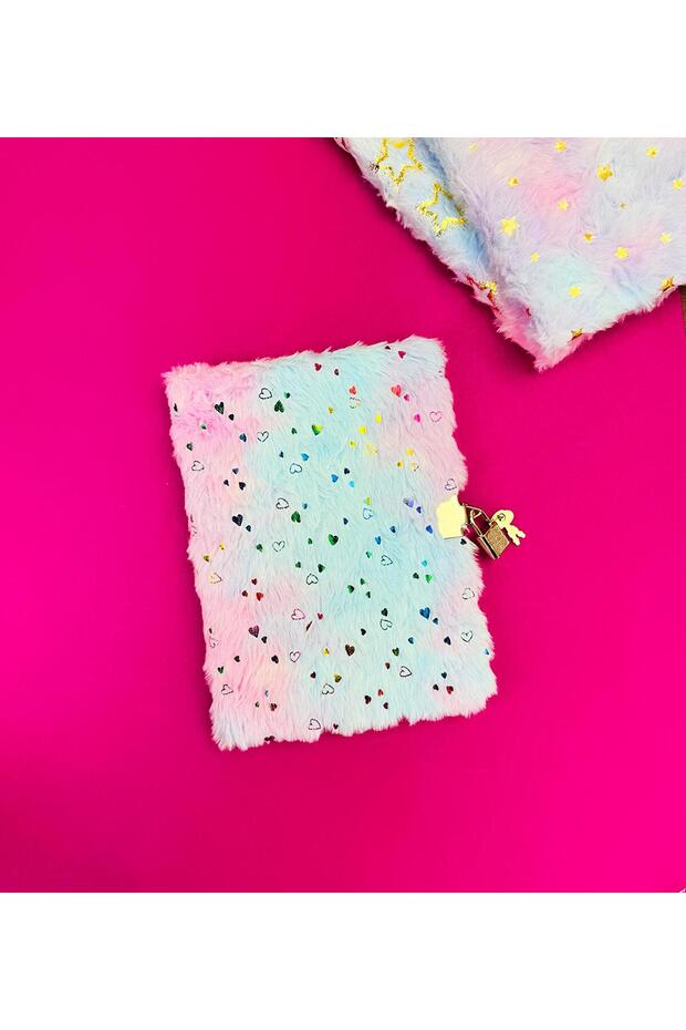 Caiet de pluș aurit - 1