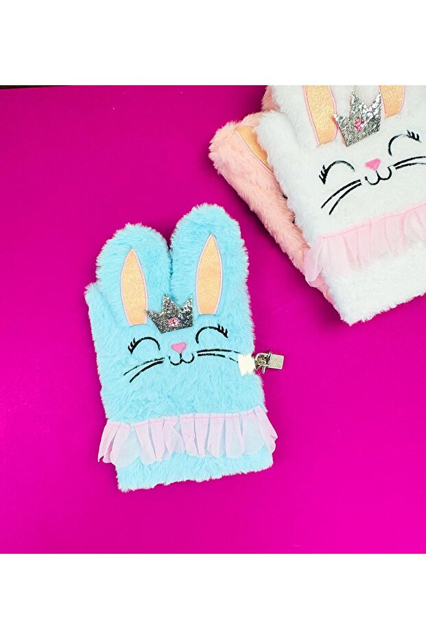 Rabbit Plush Princess Notebook - 1